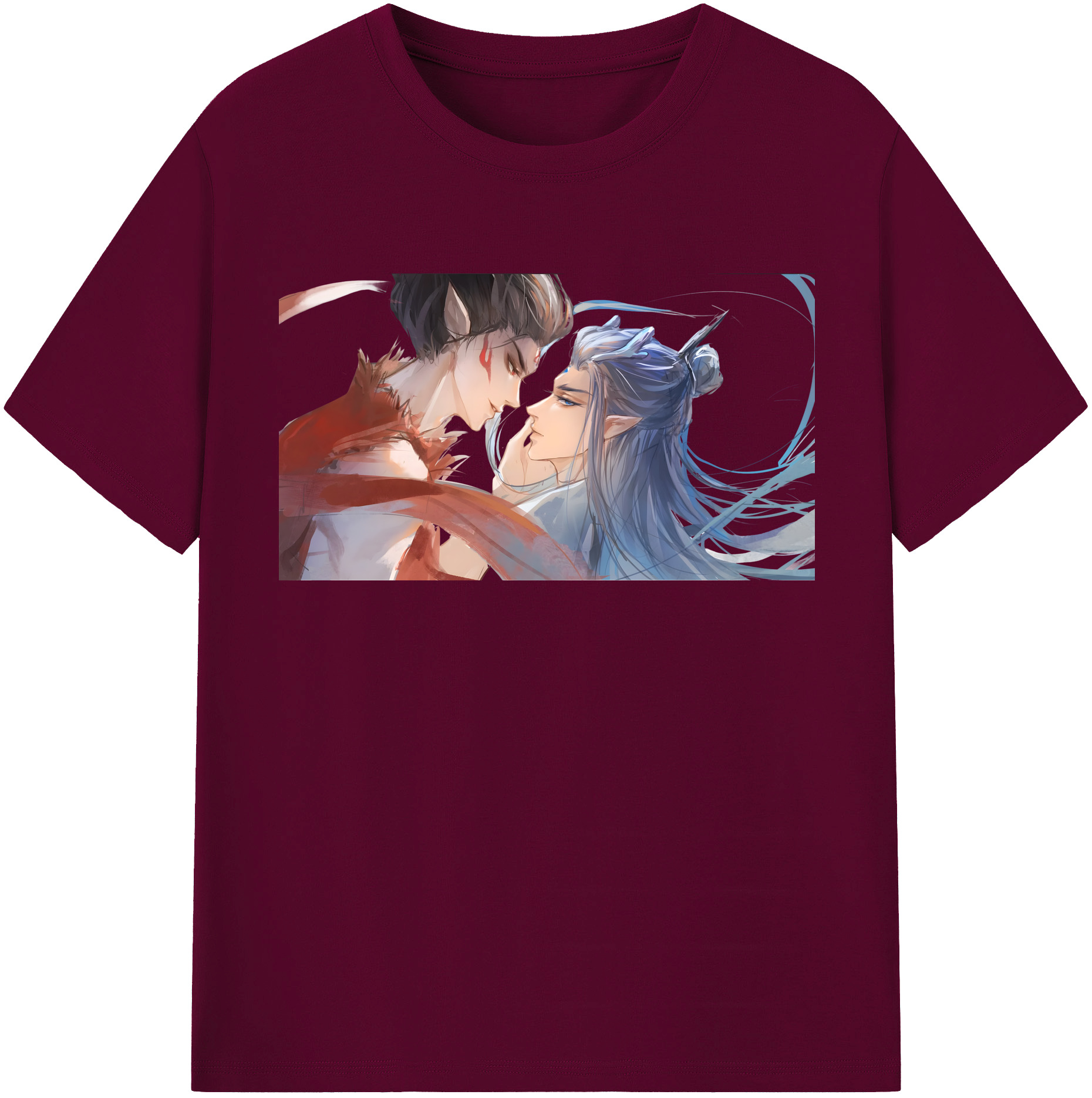 （画像用） Ne Zha 2 ナタ 魔童の大暴れ レディースカジュアルプリントTシャツ（綿100％）